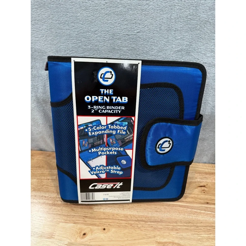 Case‎ It Open Tab 3 Ring Binder 2